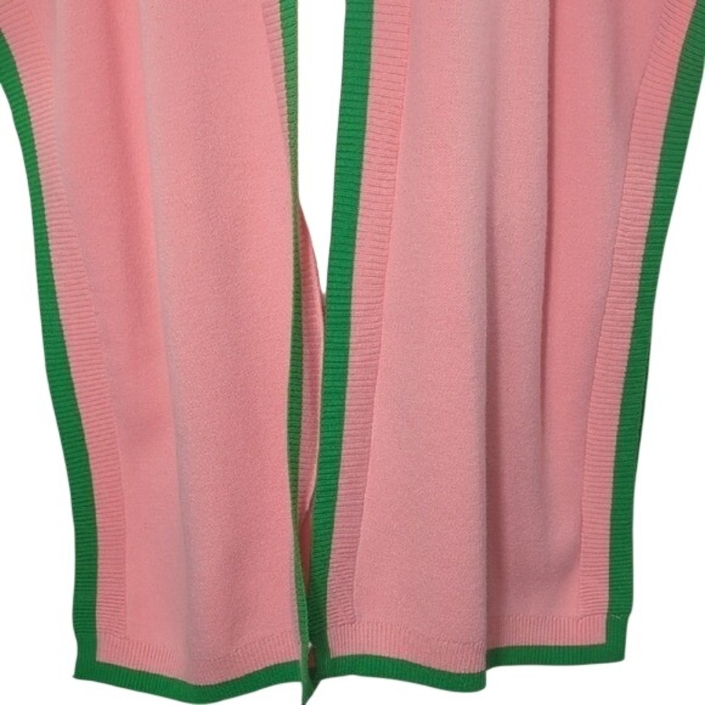 Ivy Storehouse AKA Ivy Leaf Knit Cape Pink Green Alpha Kappa‎ Alpha Sorority XL - Picture 3 of 15